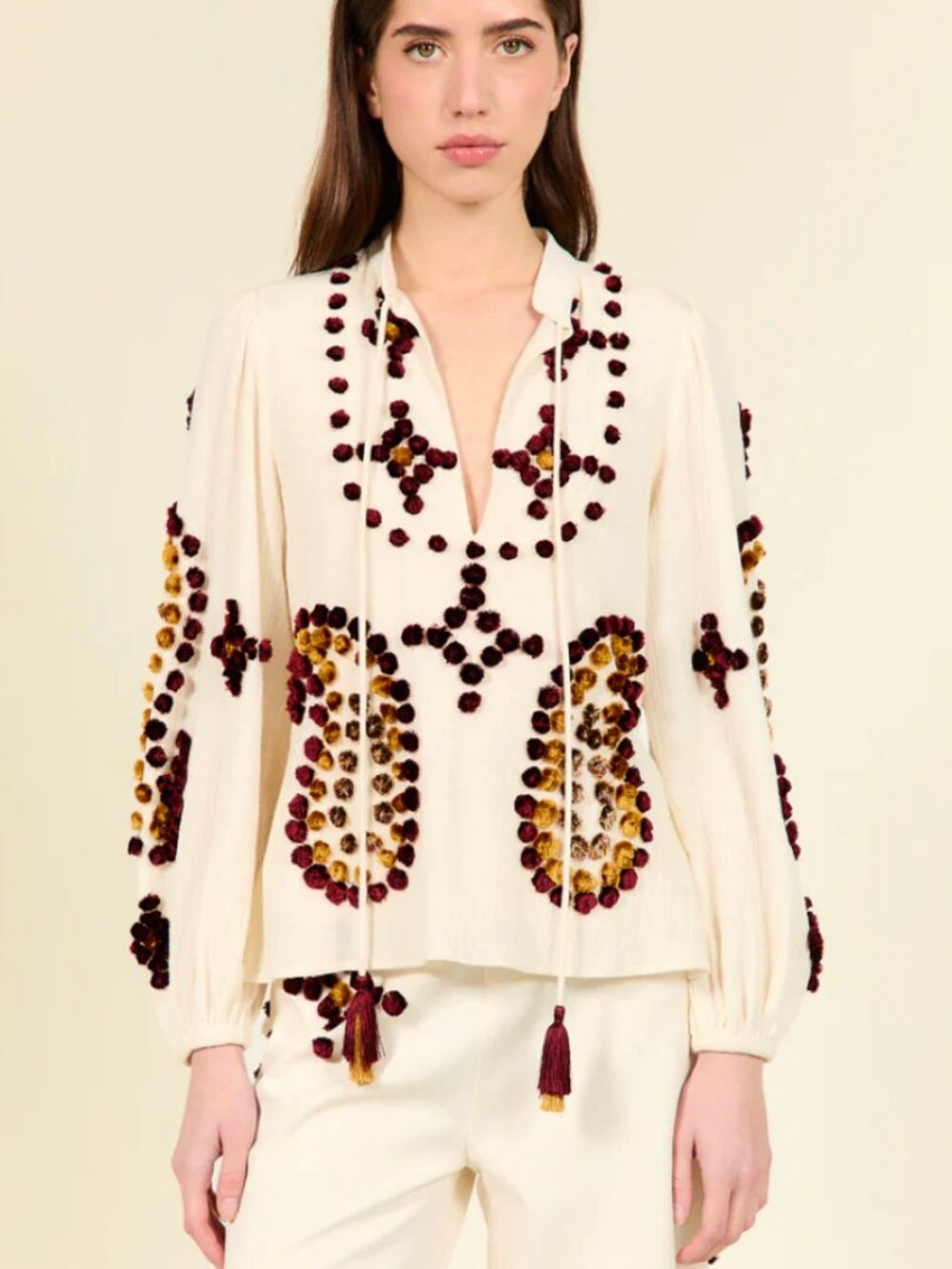 Philippa 1970 Casandra Top, Size 40 (Med)